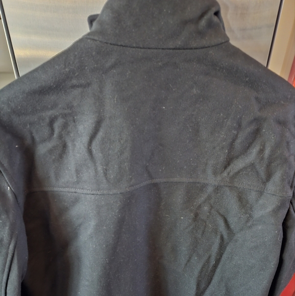 Mens Murano Coat Dark Navy Blue size Medium 70% wool, 10% cashmere - Picture 5 of 8